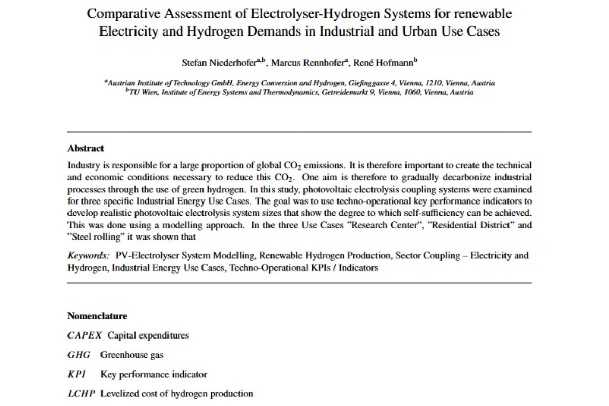 H2Flex – Wasserstoffspeicherlösung zur Lastverschiebung und Versorgungssicherheit